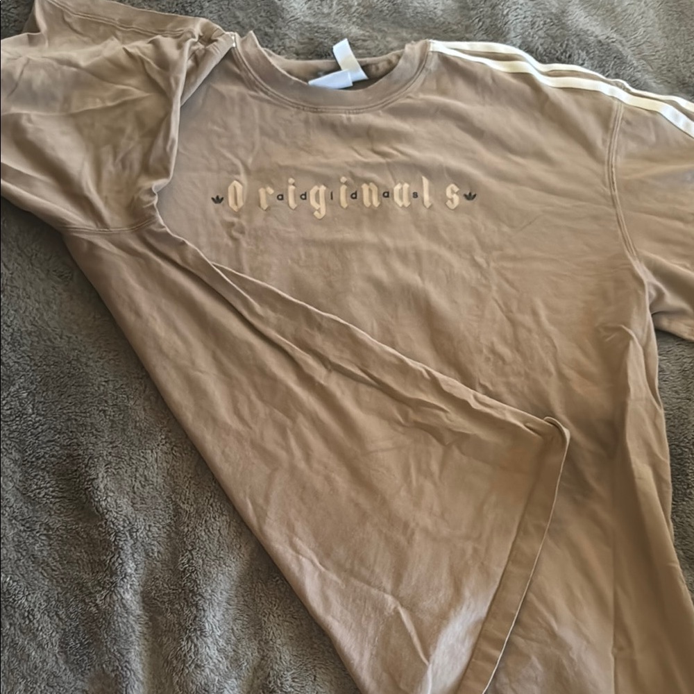 adidas Originals Tan Short Sleeve Tee